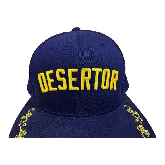 UNDEFEATED Hat SnapBack Blue Desertor Scorpions Embroidered Baseball Cap - Picture 3 of 11
